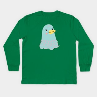 Cute Bird Kids Long Sleeve T-Shirt